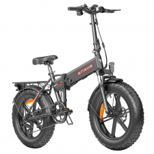 Składany elektryczny rower ENGWE EP-2 Pro - 2022 Wersja Ulepszona 750W 13Ah 20''x4.0 FAT BIKE - Czarny