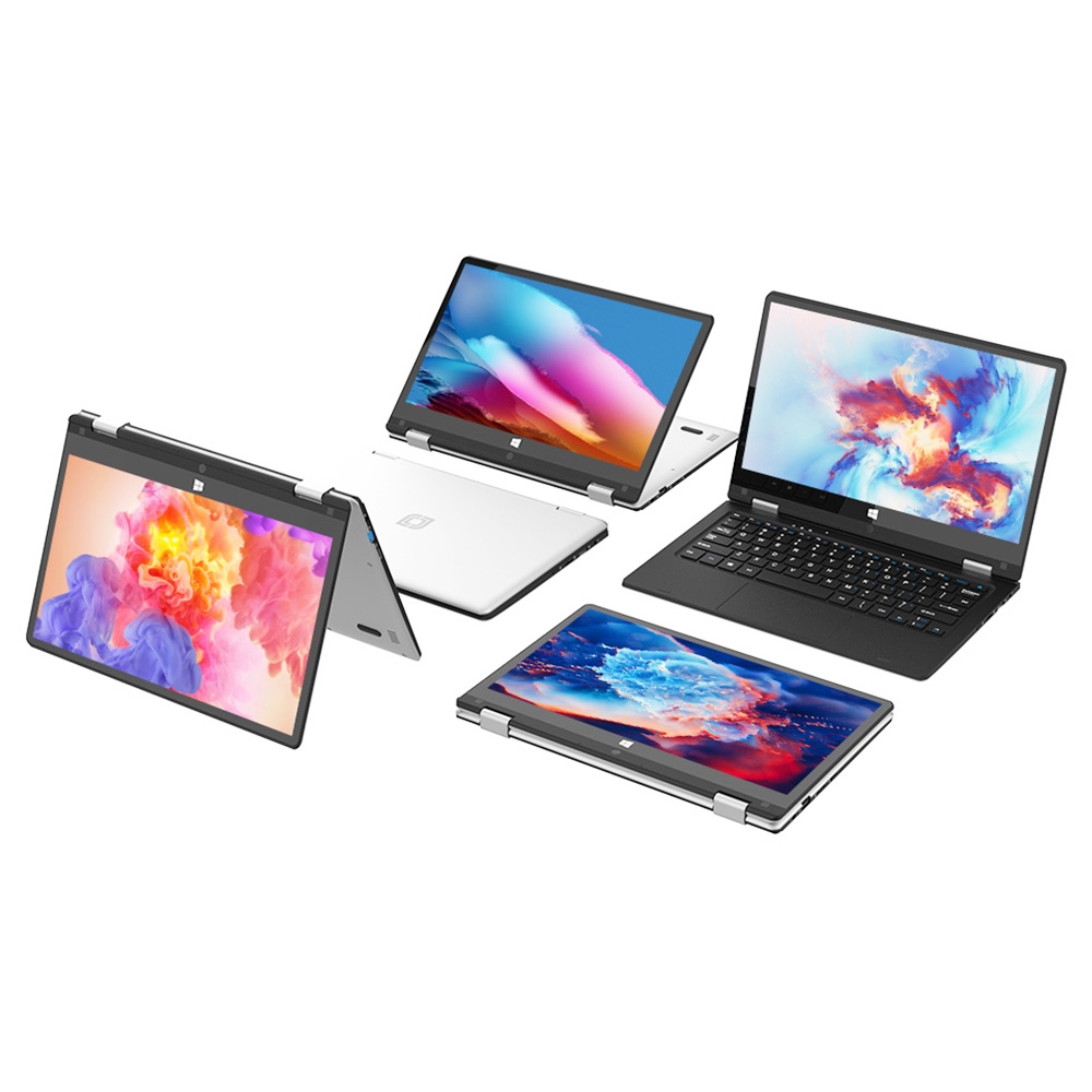 Jumper EZbook X1S 2 in 1 Tablet Intel Gemini Lake N4000 4GB LPDDR4 128GB eMMC 1366x768 Display Windows 10 - Grey