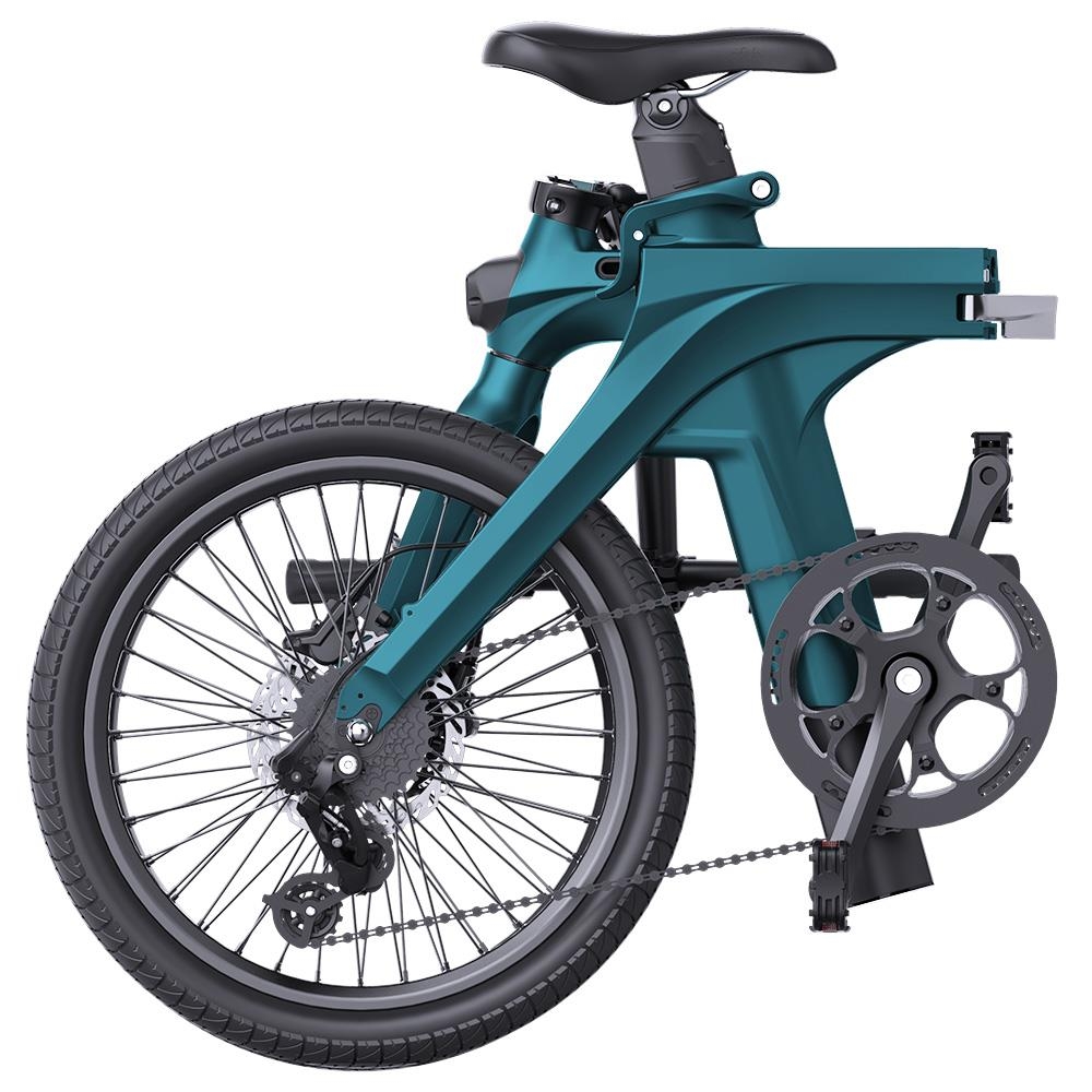 FIIDO X Folding Electric Moped Bike 20*1.95in Tire 250W Motor 25km/h Max Speed 11.6Ah Battery 130km Range