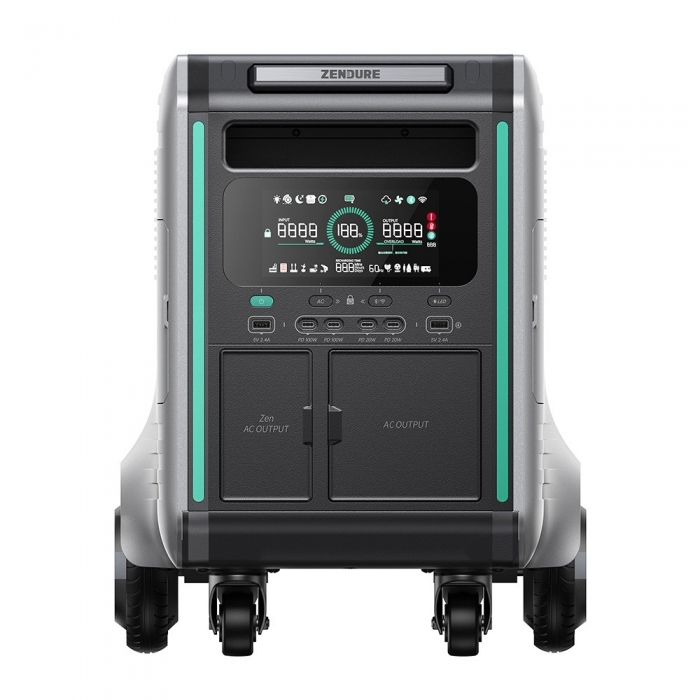 ZENDURE SuperBase V4600 Portable Power Station, 4608Wh LiFePO4 Battery ...