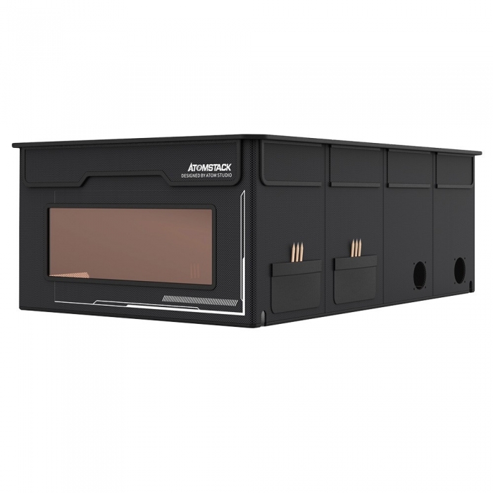 Atomstack Enclosures ATOMSTACK FB2 Plus Laser Engraver Foldable Enclosure with Extension Kit ...
