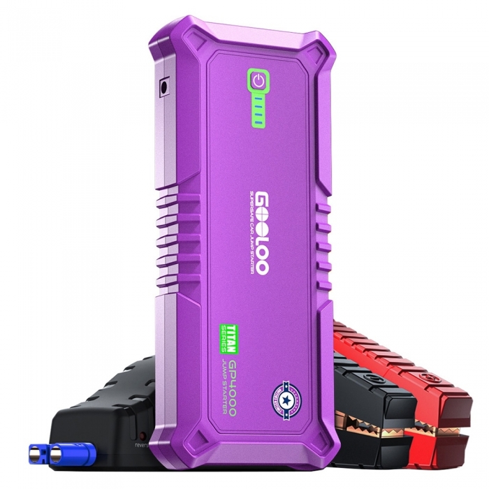 US GOOLOO Jump Starter GE1200 1200A Peak 18000mAh Portable Battery