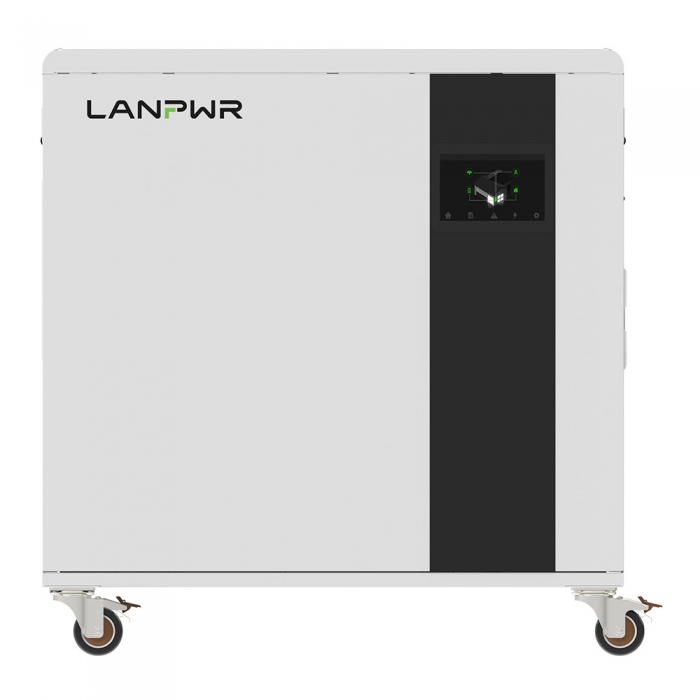 LANPWR UFox Plus 35E Solar Power Station  3500W 5120Wh Solar Generator  LiFePO4 Battery  Off-Grid Inverter  Expandable 