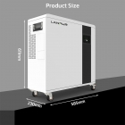 LANPWR UFox Plus 35E Solar Power Station  3500W 5120Wh Solar Generator  LiFePO4 Battery  Off-Grid Inverter  Expandable 