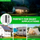 LANPWR UFox Plus 35E Solar Power Station  3500W 5120Wh Solar Generator  LiFePO4 Battery  Off-Grid Inverter  Expandable 
