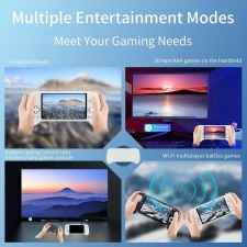 ANBERNIC RG557 Game Console  Android 14  12GB LPDDR5X/256GB UFS4 0  256GB TF Card  5 48" AMOLED Display  WIFI 6E  Bluetooth 5 3