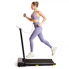 SYSURO S1L MIX Walking Pad Treadmill  2 5HP Motor  0 6-6 2MPH Speed  HIIT Mode  9% Incline  5-Layer Running Belt   45dB Quiet  