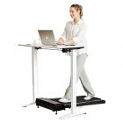 SYSURO S1L MIX Walking Pad Treadmill  2 5HP Motor  0 6-6 2MPH Speed  HIIT Mode  9% Incline  5-Layer Running Belt   45dB Quiet  