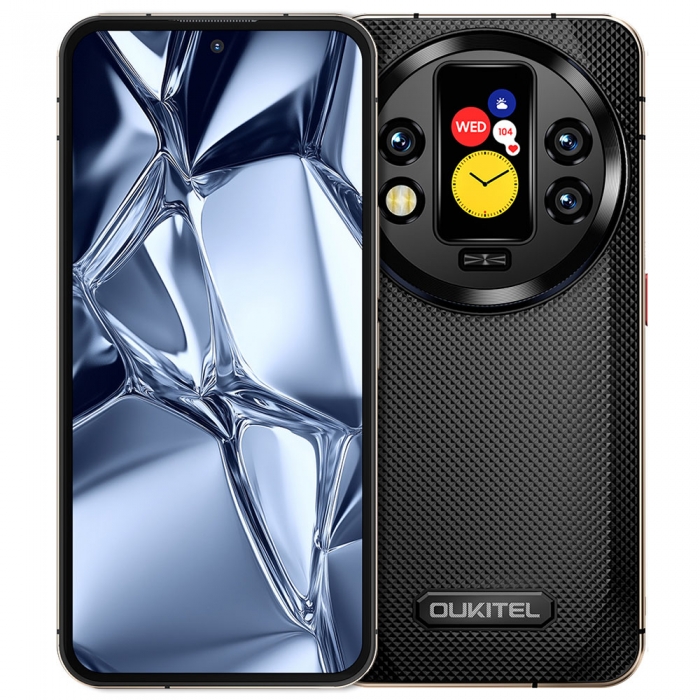 Oukitel WP200 Pro 5G Smartphone Robusto – 6,7 Pollici 120Hz, 24+48GB RAM, 1TB, Dimensity 8200