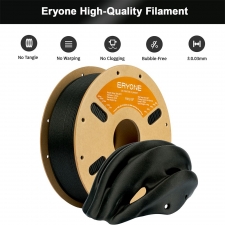 ERYONE PA12 Glass Fiber Filament  1kg - Black