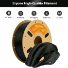 ERYONE PA12 Glass Fiber Filament  1kg - Black