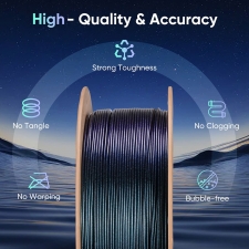 ERYONE High Speed PETG Filament  1kg - Burnt Titanium Blue