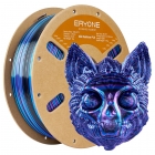 ERYONE Silk Twist Rainbow PLA Filament 1kg - Obsidian  Black