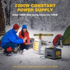 VTOMAN Jump 2200 Portable Power Station  1548Wh LiFePO4 Battery  2200W AC Output  Expandable to 3096Wh