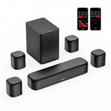 Ultimea Aura A60 7 1 Soundbar   2 Pair * Steady 310 Speaker Stands  Smart APP 