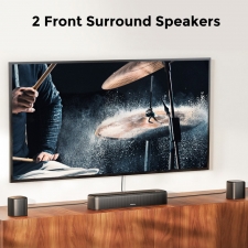 Ultimea Aura A60 7 1 Soundbar   2 Pair * Steady 310 Speaker Stands  Smart APP 
