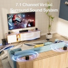 Ultimea Aura A40 7 1 Soundbar   1 * Pair Steady 310 Speaker Stands  App Control  10 Bands Equalizer Settings  121 Preset EQ Mat