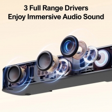 Ultimea Aura A40 7 1 Soundbar   1 * Pair Steady 310 Speaker Stands  App Control  10 Bands Equalizer Settings  121 Preset EQ Mat