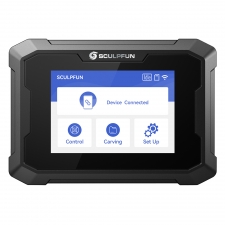 SCULPFUN TS1 3 5-inch Touch Screen  480x320P  WiFi Connection  with SD Card/ Type-C/ USB/ Power Input Ports  Support English/ G