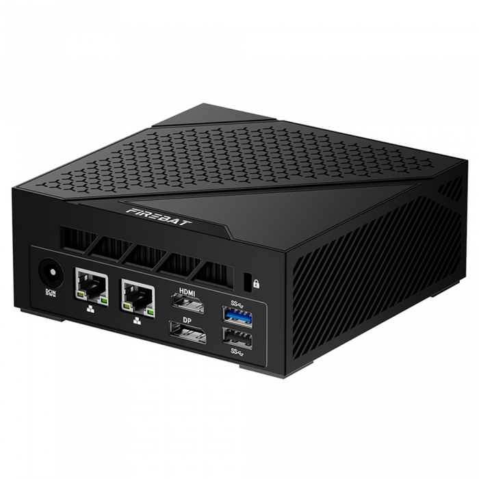 FIREBAT AM02 Mini PC  AMD Ryzen 5 6600H  6 Cores Max 4 5GHz  16GB RAM 512GB SSD  Type-C   DP   HDMI 4K Triple Screen Display  W
