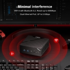 FIREBAT AM02 Mini PC  AMD Ryzen 5 6600H  6 Cores Max 4 5GHz  16GB RAM 512GB SSD  Type-C   DP   HDMI 4K Triple Screen Display  W