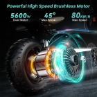 FENGQS GT8 PRO Electric Scooter  2800W*2 Motor  67 2V 38Ah Battery  11 inch Tires  80km/h Max Speed  90km Range  Hydraulic Disc