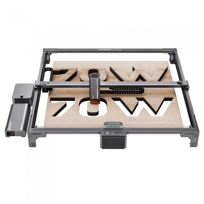AtomStack X70 Max 70W Laser Engraver  0 02mm Accuracy  Auto Focus  800x850mm