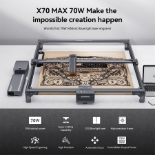 AtomStack X70 Max 70W Laser Engraver  0 02mm Accuracy  Auto Focus  800x850mm