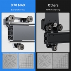 AtomStack X70 Max 70W Laser Engraver  0 02mm Accuracy  Auto Focus  800x850mm