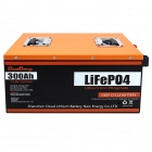 Cloudenergy 12V 300Ah LiFePO4 Battery Pack  3840Wh Energy  6000  Cycles  Built-in 100A BMS