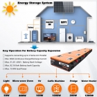 Cloudenergy 24V 150Ah LiFePO4 Battery Pack  3840Wh Energy  6000  Cycles  Built-in 100A BMS