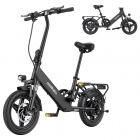HillMiles Mile 1 Electric Bike  250W Motor  36V 10 4Ah Battery  14 inch Tires  25km/h Max Speed  60km Range  Mechanical Disc Br