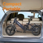 HillMiles Mile 1 Electric Bike  250W Motor  36V 10 4Ah Battery  14 inch Tires  25km/h Max Speed  60km Range  Mechanical Disc Br