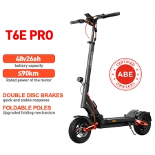 Joyor T6E Pro Electric Scooter with ABE Certification  500W Motor  48V 26Ah Battery  10 inch Tires  20km/h Max Speed  90km Rang