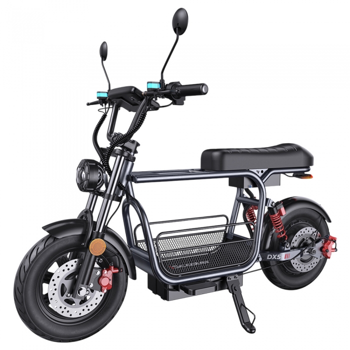 iScooter DX5 Electric Scooter  1500W Motor  48V 15 6Ah Battery  15 inch Tubeless Tires  55km/h Max Speed  72km Range  Front