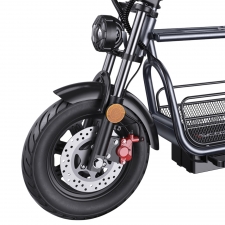 iScooter DX5 Electric Scooter  1500W Motor  48V 15 6Ah Battery  15 inch Tubeless Tires  55km/h Max Speed  72km Range  Front 