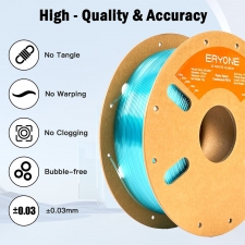 ERYONE High Speed Translucent PETG Filament  1kg - Sky Blue