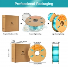 ERYONE High Speed Translucent PETG Filament  1kg - Sky Blue