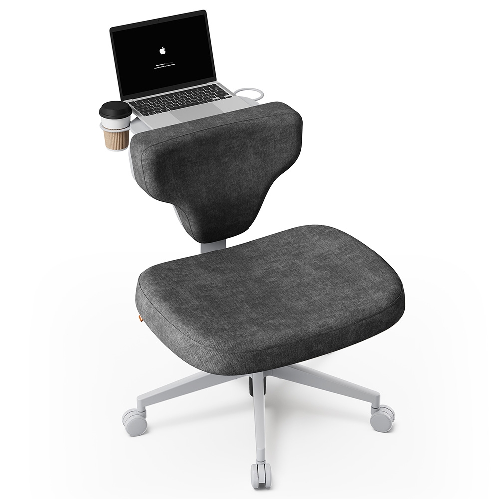 Newtral FP-DG Freedom-X Multi-Posture Cross Legged Chair Without Armrest Dark Grey