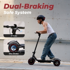 iScooter W5 Folding Electric Scooter  350W Motor  36V 7 8Ah Battery  8 5 inch Pneumatic Tires  30km/h Max Speed  30km Range  Di