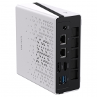 CHUWI UBox Mini PC  AMD Ryzen 5 7430U 6 Cores Max 4 3GHz  16GB RAM 512GB SSD  Full-featured USB-C   HDMI   DP 4K Triple Display