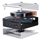 CHUWI UBox Mini PC  AMD Ryzen 5 7430U 6 Cores Max 4 3GHz  16GB RAM 512GB SSD  Full-featured USB-C   HDMI   DP 4K Triple Display