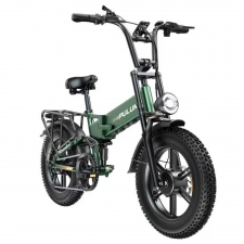 PULUMA PE500 Electric Bike  2*500W Motor  48V 17,5Ah Battery  20*4,0 inch Tires  40km/h Max Speed  150km Max Range  Hydraulic