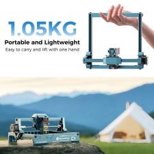 SCULPFUN C1 3W Mini Laser Engraver  10000mm/min  Engraving Area 150*130mm  0 04mm Ultra-Fine Compressed Spot  100nm-500nm Effec