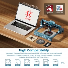 SCULPFUN C1 3W Mini Laser Engraver  10000mm/min  Engraving Area 150*130mm  0 04mm Ultra-Fine Compressed Spot  100nm-500nm Effec