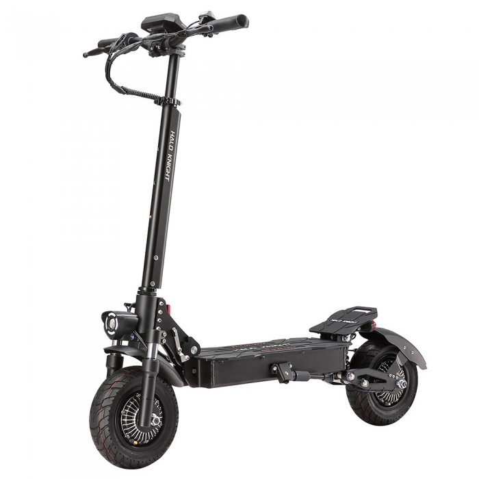 Halo Knight T104 Electric Scooter  1200W*2 Motor  52V 21Ah Battery  10 inch Tires  65km/h Max Speed  45km Range  Front 