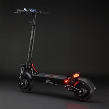Halo Knight T104 Electric Scooter  1200W*2 Motor  52V 21Ah Battery  10 inch Tires  65km/h Max Speed  45km Range  Front 