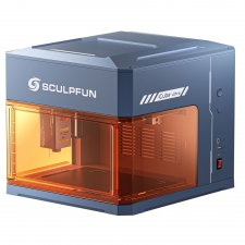 SCULPFUN iCube Ultra Dual 12W 1 2W Laser Engraver  10000mm/min Speed  150x135mm Working Area  Built-in Smoke Filter  4 Light Mo