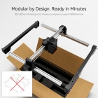 ATOMSTACK Swift 7W Laser Engraver  10000mm/min Speed  0 1mm Precision  0 08x0 04mm Laser Spot  300x300mm Working Area  Accessor