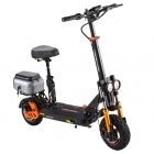 TWOFISH V5 MAX Electric Scooter with Seat  800W Motor  48V 18Ah Battery  Front 11 inch 